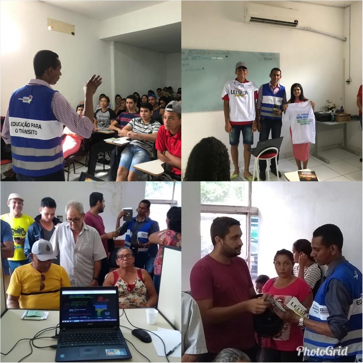 10ª Ciretran inicia as atividades educativas de 2019