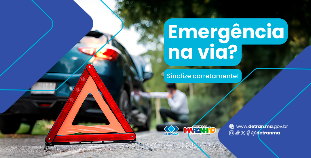Emergências no trânsito: saiba como sinalizar corretamente 