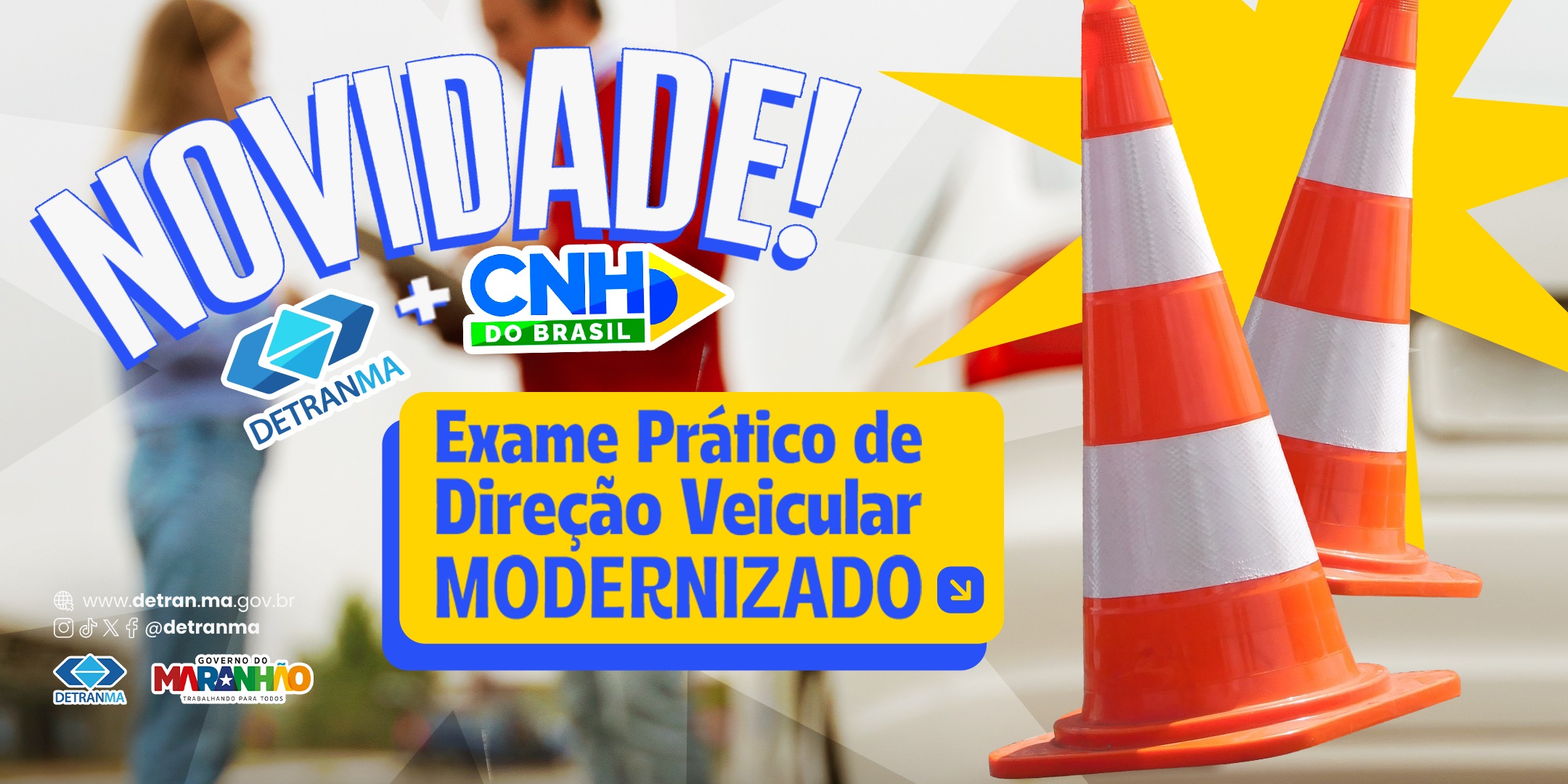 Detran-MA moderniza a obtenção da CNH e autoriza exame prático em veículo automático