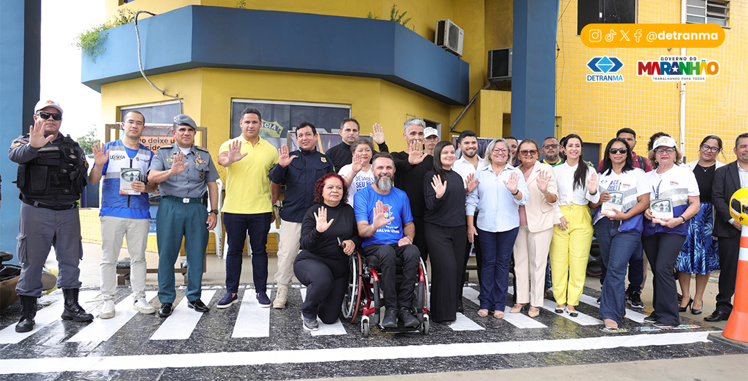 Detran-MA e PRF realizam abertura oficial do Maio Amarelo 2026 e intensificam ações educativas